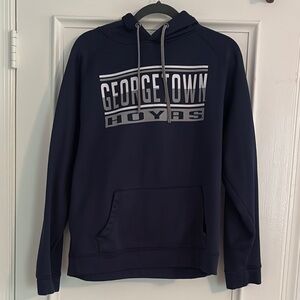 Georgetown Hoyas Navy Hoodie Colosseum Men’s